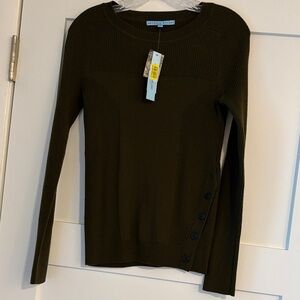 MELANI DK GREEN PULLOVER